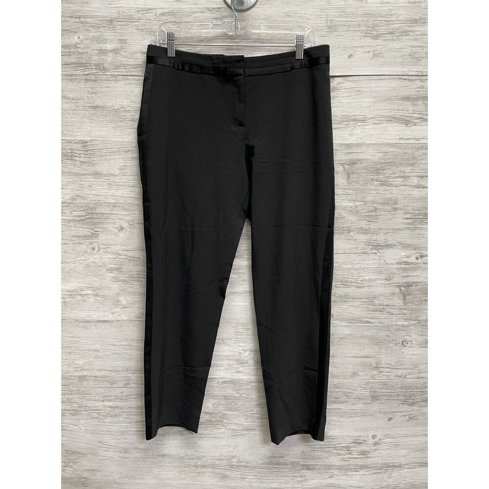 Theory Dress Pants Size 10 Wool Polyester Blend Ankle Crop